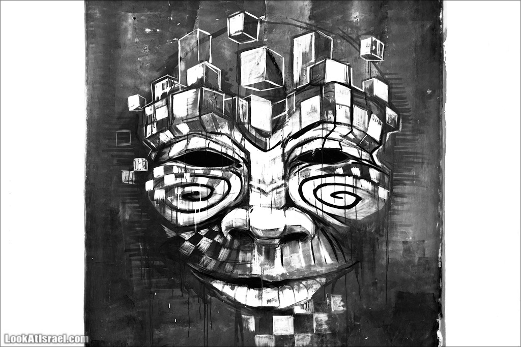 Тель Авивские граффити. LookAtIsrael.com - Фото путешествия по Израилю