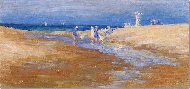 Gruner On the Beach 1912