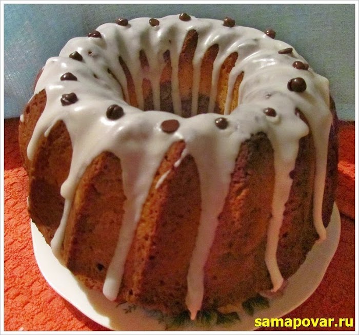 Двухцветный кекс