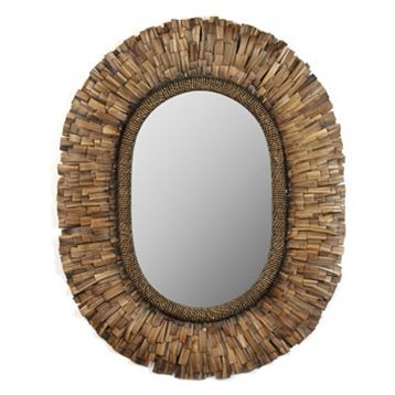 havana oval mirror