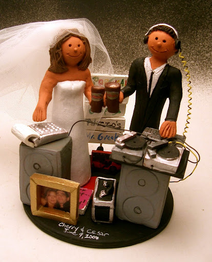 western themed wedding cakes toppers