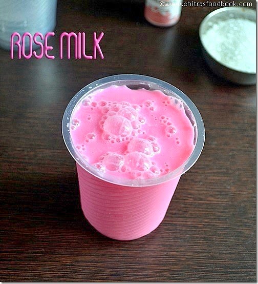 rose milk recipe for summer