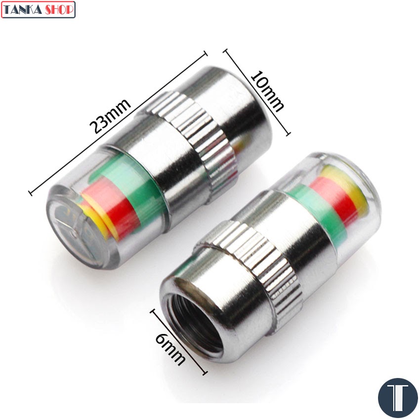 Nắp chụp van bánh xe Cảm biến áp suất lốp ô tô, xe máy
