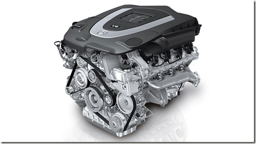 Mercedes-Benz-GL550-5.5-Liter-V8-Engine