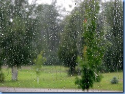 6883 Sleepy Cedars Campground Greely Ottawa - rain