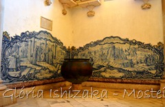 Glória Ishizaka - Mosteiro de Alcobaça - 2012 - Sala dos Reis - azulejo 3 e 4 a