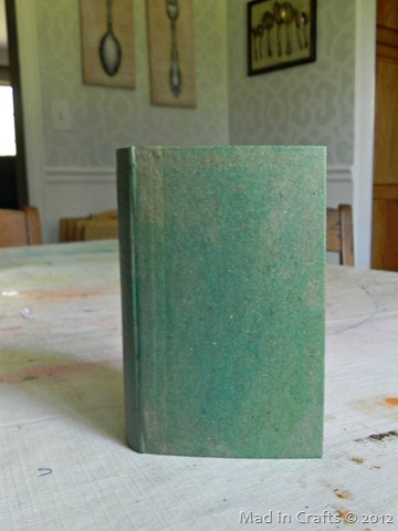 watercolored cardboard book