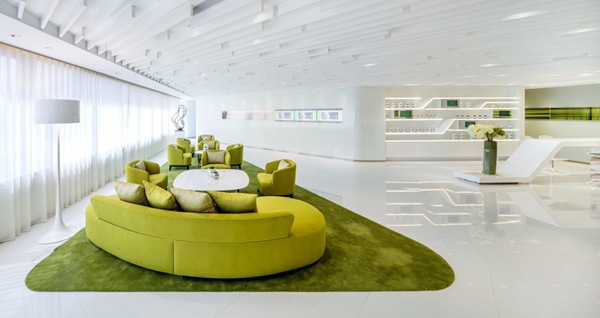 Sillones verdes de diseño moderno Sillones verdes de diseño moderno