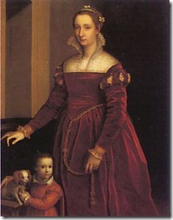 1500s (mid-late)_ Double Portrait of a Lady & Her Dog_ Sofon
