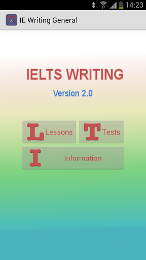 IELTS Writing General