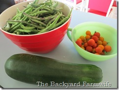 Chicken & Green Beans with Peanut Sauce - The Backyard Farmwife