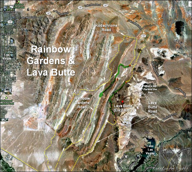 MAP-Lava Butte & Rainbow Gardens-2