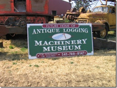 IMG_8657 Future Home of the Antique Logging Machinery Museum at Antique Powerland in Brooks, Oregon on August 1, 2009