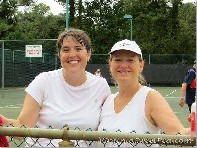 Duck Woods CC Nicole and Terri after Match