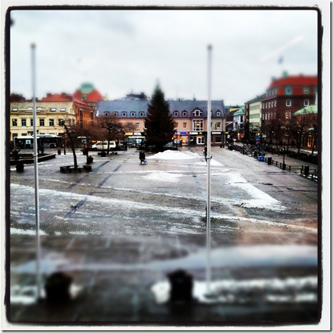 Gråväder, stora torg