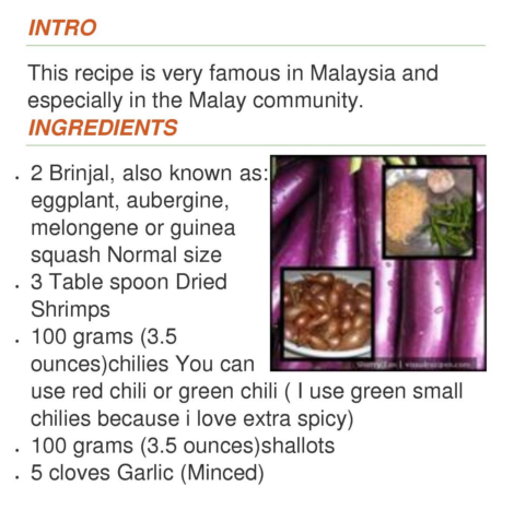 【免費書籍App】Stir Fried Brinjal-APP點子