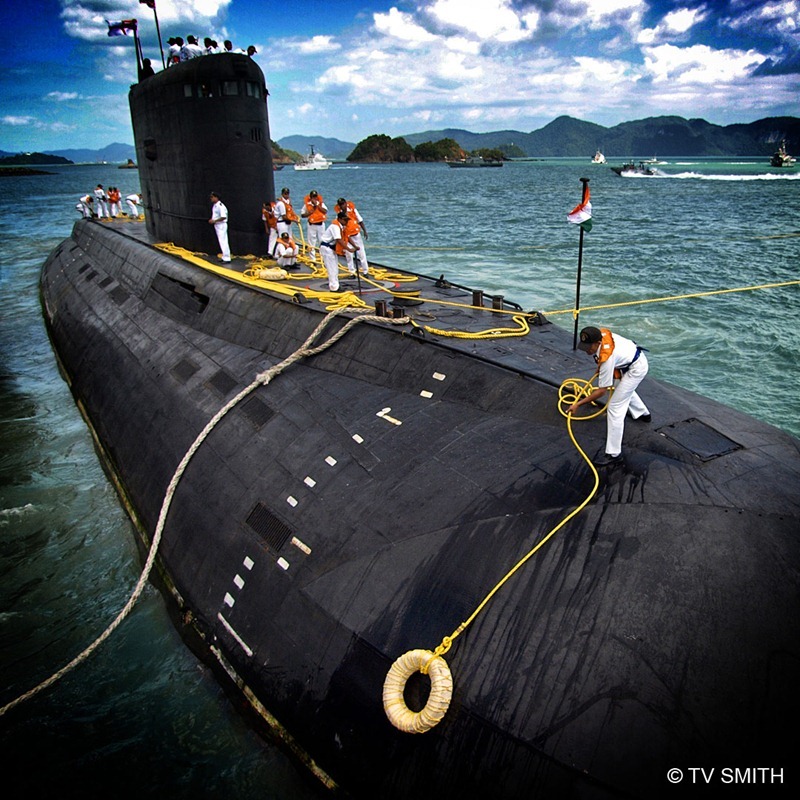 Kilo-Class-Submarine-INS-Sindhurakshak-Of-The-Indian-Navy