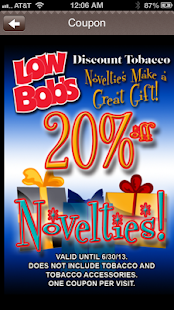 Free Low Bob's Discount Tobacco APK for PC
