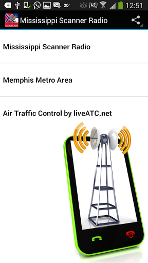 Scanner Radio Mississippi FREE