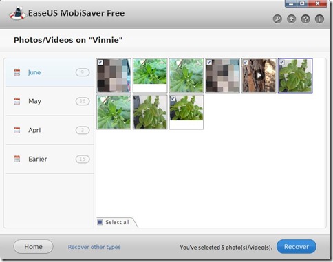 EaseUS MobiSaver Free avviare recupero file persi da iPhone, iPod e iPad