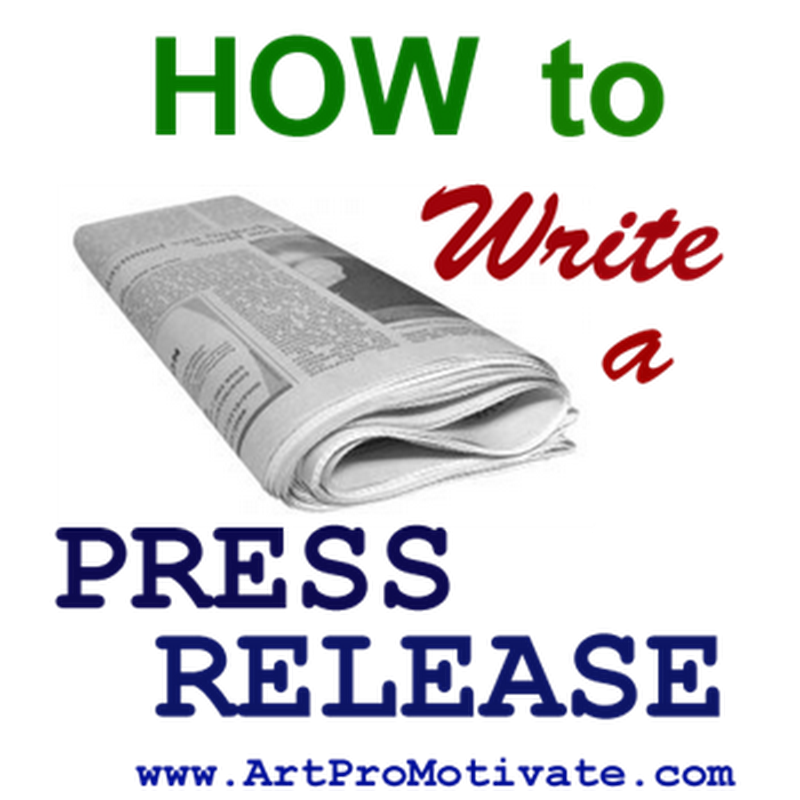 How to Write Press Releases for Artists
