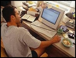 Imágenes de Trabajo desde casa en Ordenador, PC por Internet