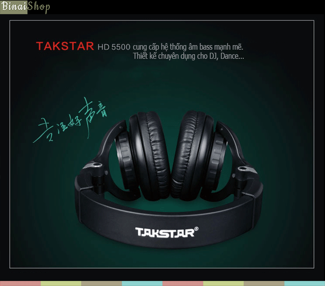 Takstar HD 5500 Tai nghe DJ chuyên nghiệp