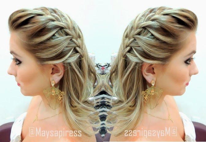 penteado para dia do casamento Vou Casar