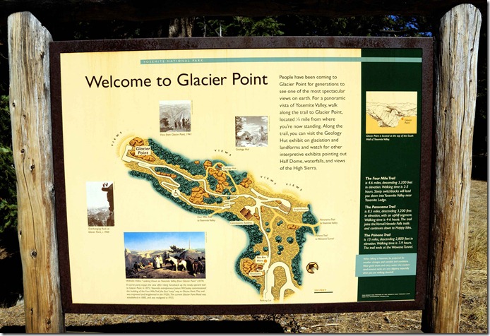 Glacier Point Map