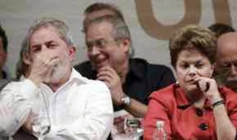 Lula Dirceu e Dilma