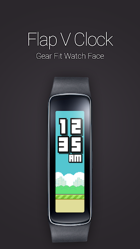 Flap V Clock for Gear Fit