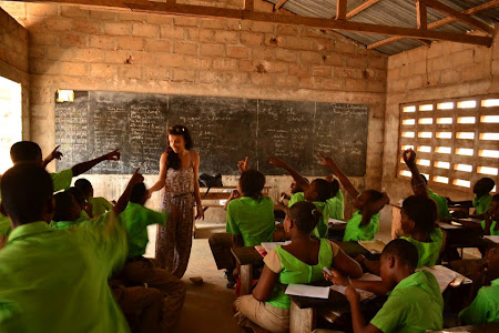 Voluntar in Africa: ecole la voie no.3 Togo