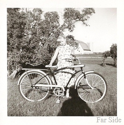 Birthday Bike 9 years old 1960
