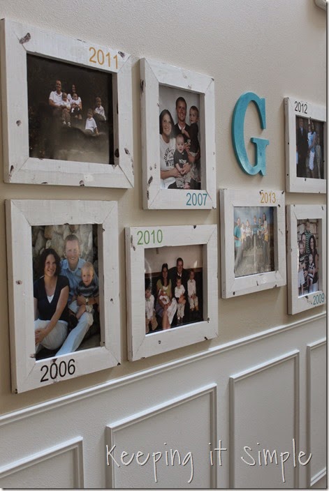 DIY Gallery Wall With Old Family Pictures (17)
