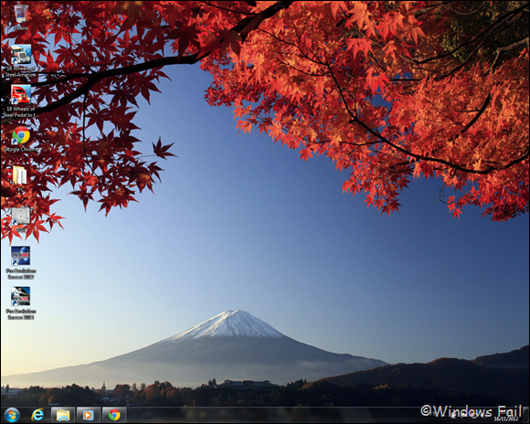 Tema Cores do outono no Japão
