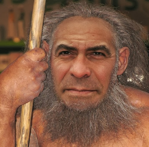 Neanderthal George Clooney