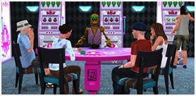 Mesa de Blackjack Apostando Forte