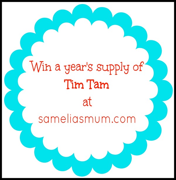 A years supply of Tim Tam