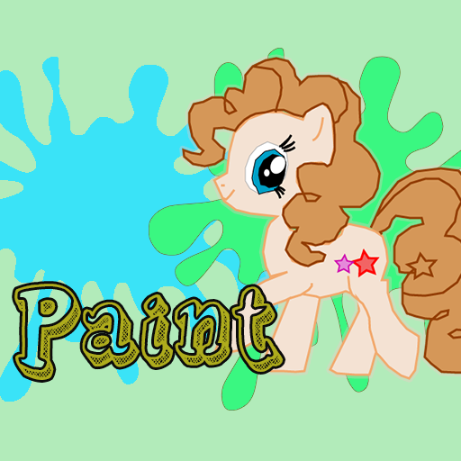 Pony coloring LOGO-APP點子