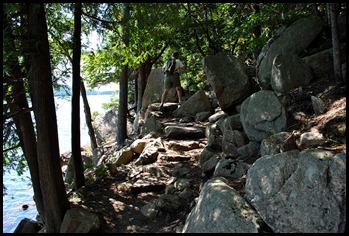 12d - Jordan Pond Trail - beautiful but rocky