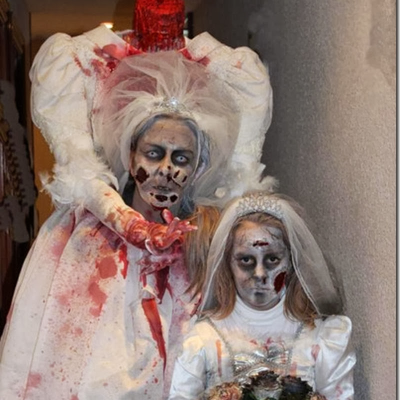 disfraz de novia decapitada, foto de los lectores