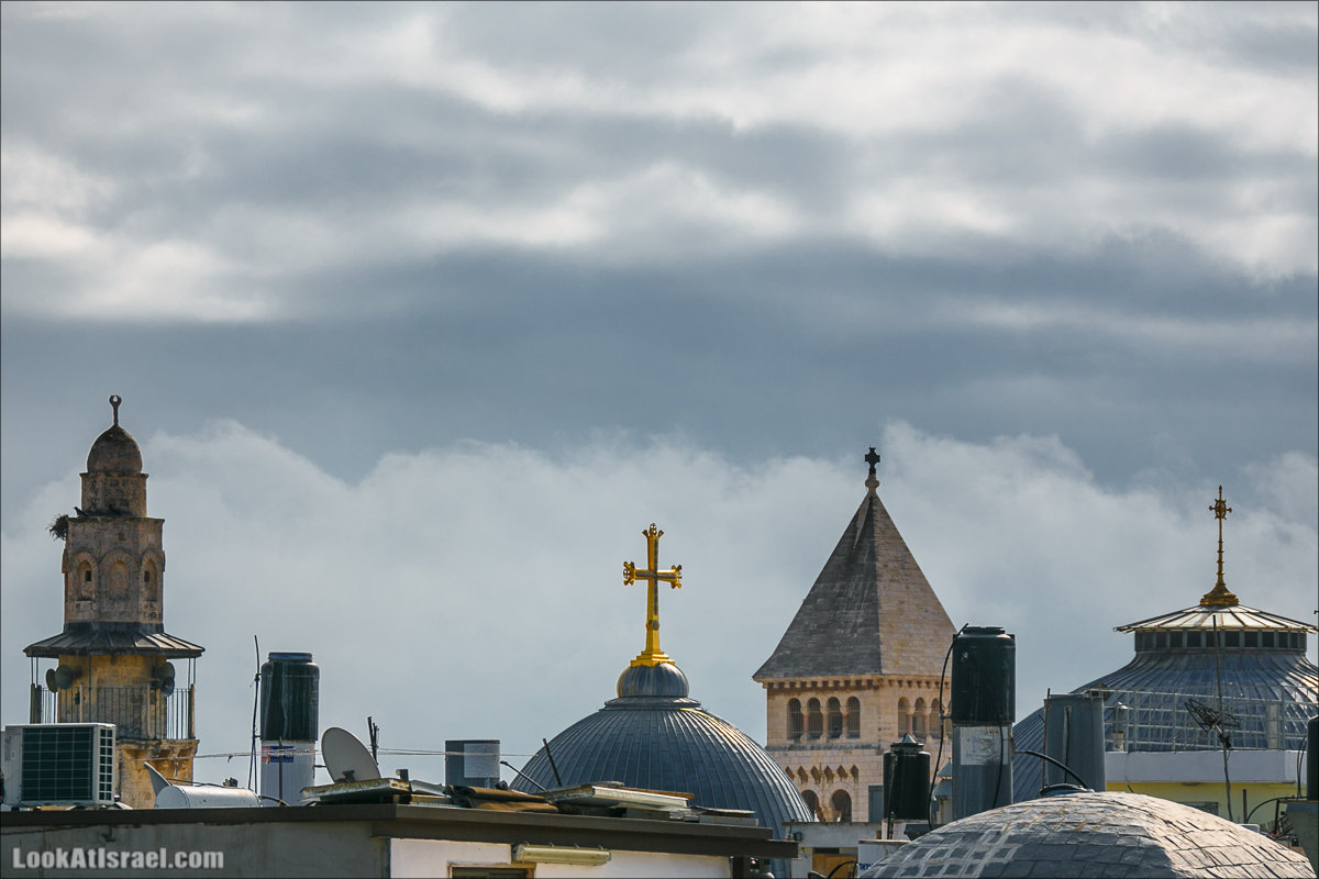 LookAtIsrael.com - Прогулка по крышам Иерусалима | Jerusalem roofs | על גגות ירושלים