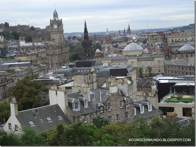 Edimburgo. Vista de la ciudad desde Calton Hill-DSC00209