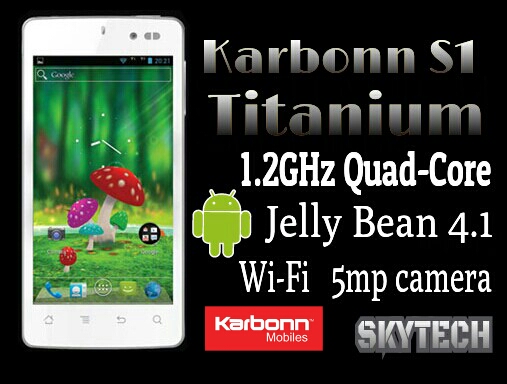 Karbonn S1 Titanium the Quad core phone launched | SkyTechBlog Karbonn Logo