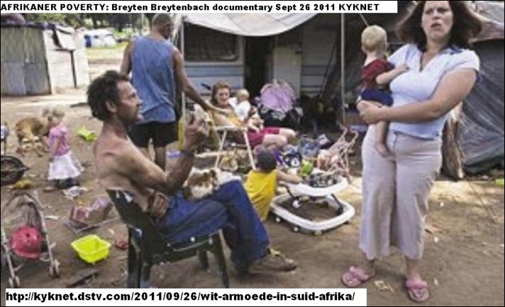 AFRIKANER ARMOEDE BREYTEN BREYTENBACH documentary kyknet dstv com 20010926 wit armoede in suid afrika
