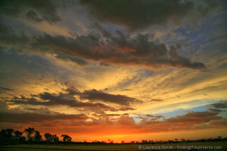 Sonnenuntergang im Outback - Westaustralien - Australien