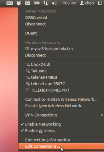 Set up Ubuntu Laptop as WiFi Hotspot