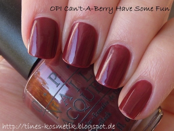 OPI Cant-A-Berry Have Some Fun 3