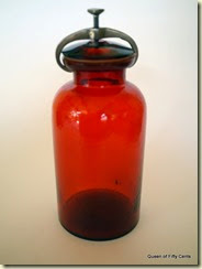jar with clamp lid
