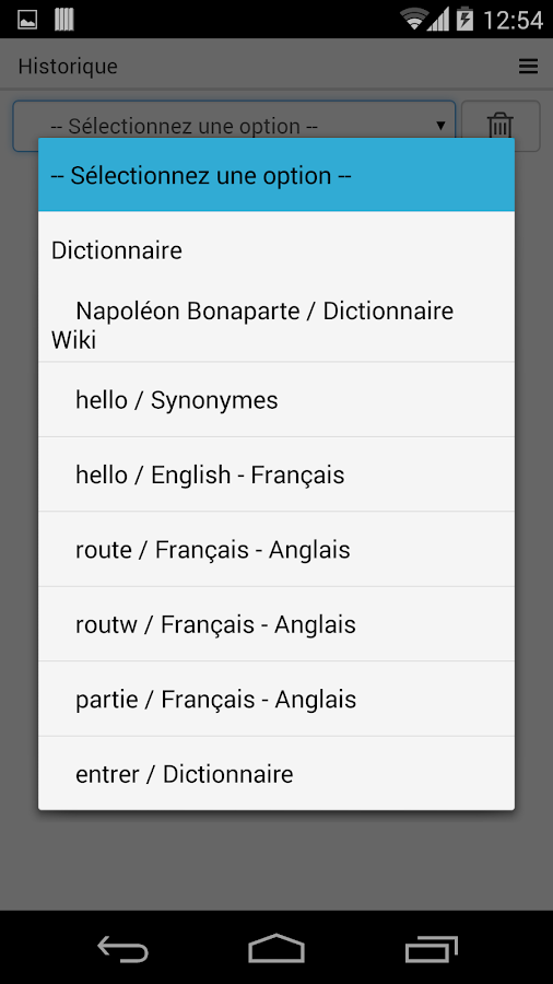 Synonyme Idee
